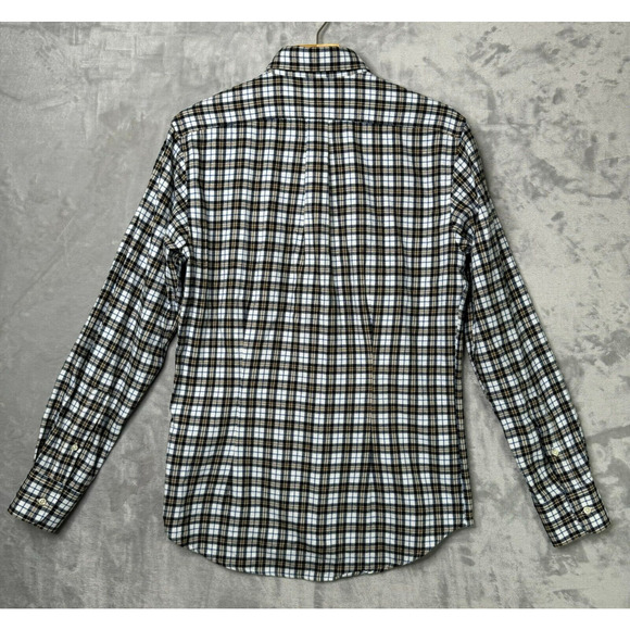 Epaulet Los Angeles Shirt Mens Medium Black White Plaid Cotton Flannel Outdoor - Picture 2 of 15